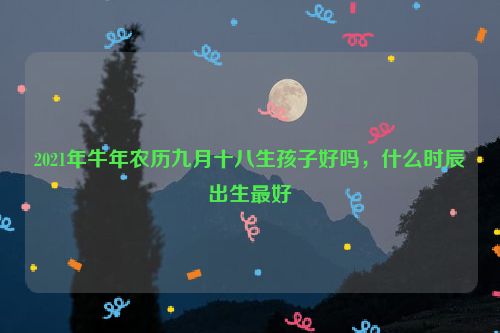 2021年牛年农历九月十八生孩子好吗，什么时辰出生最好