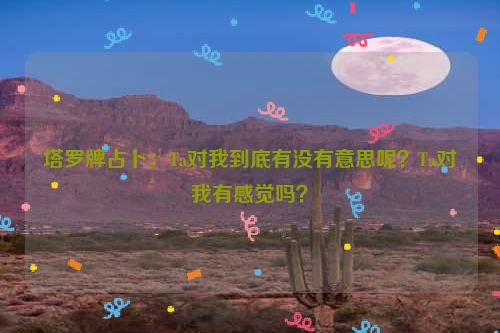 塔罗牌占卜：Ta对我到底有没有意思呢？Ta对我有感觉吗？