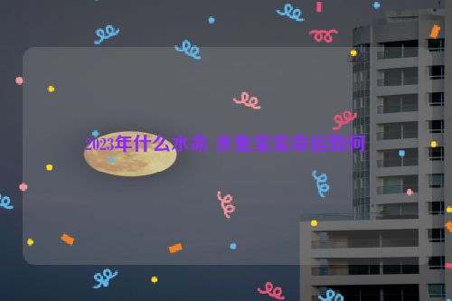 2023年什么水命 水兔宝宝命运如何