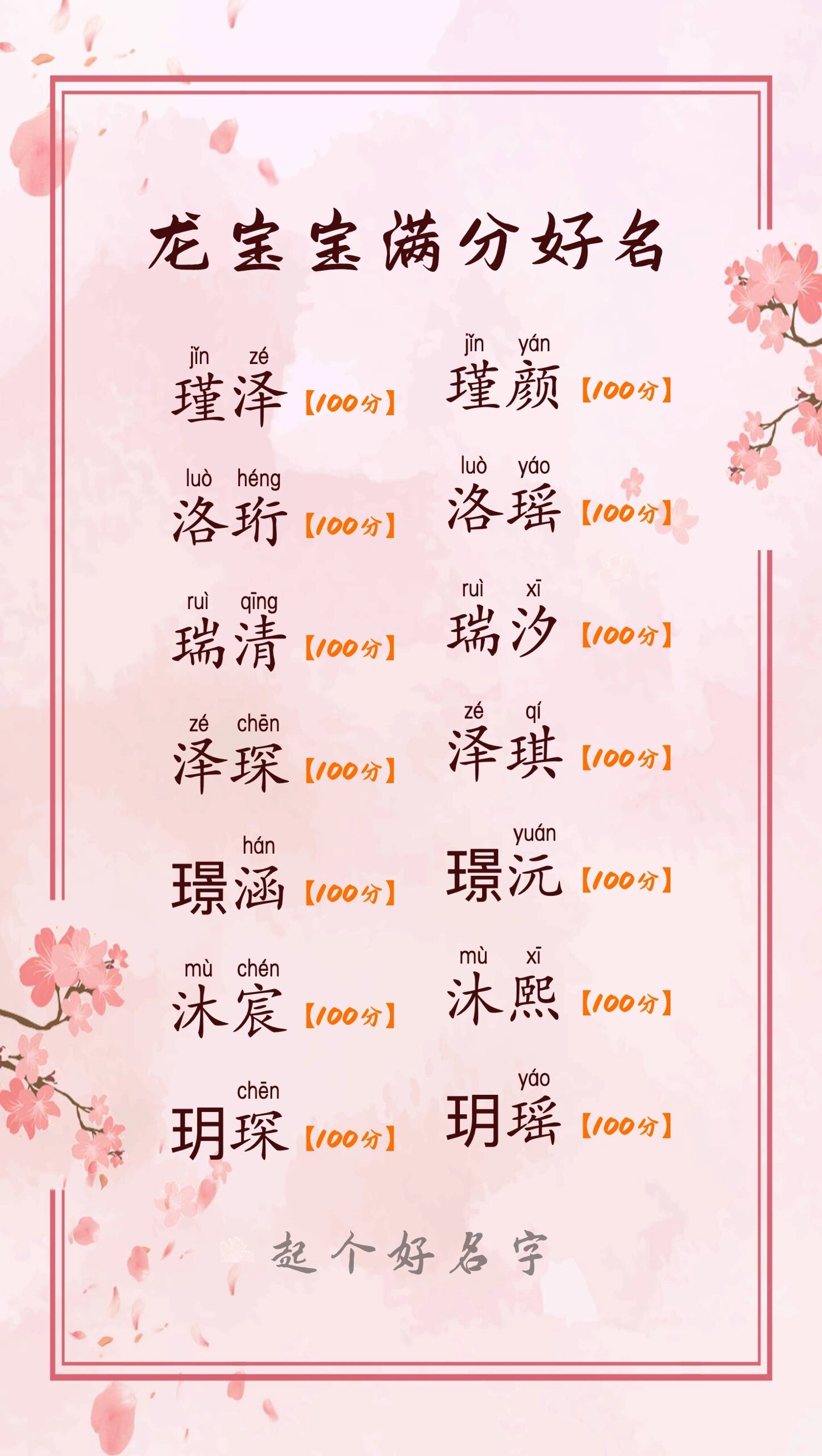 龙宝宝取名字女孩(龙宝宝女孩取名乳名女)