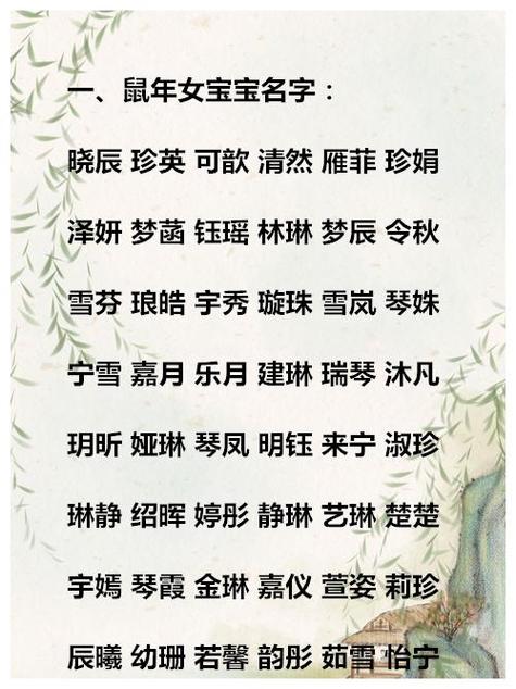 双胞胎女孩起名(双胞胎女孩起名字大全小名)