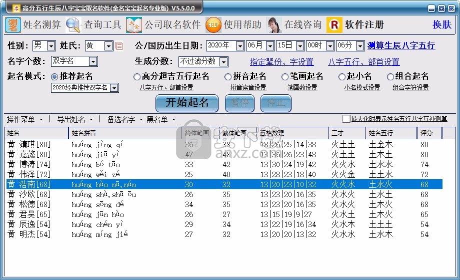 企业取名测算(企业取名测试打分)