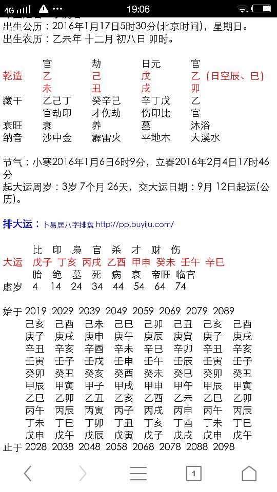 生辰八字五行测算(生辰八字五行测算吉凶)