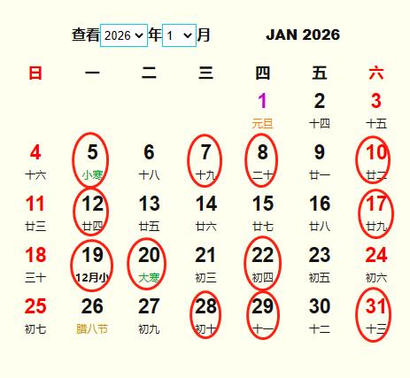 2023年1月最吉利的日子(2023年1月最吉利的日子搬家是哪天)