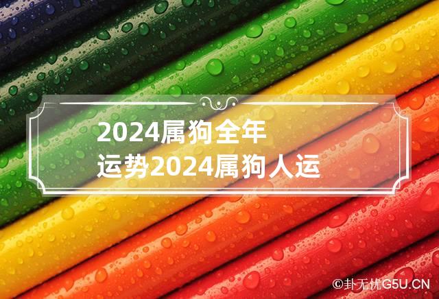 2024属狗要小心一个人(2024属狗要小心一个人属啥的)