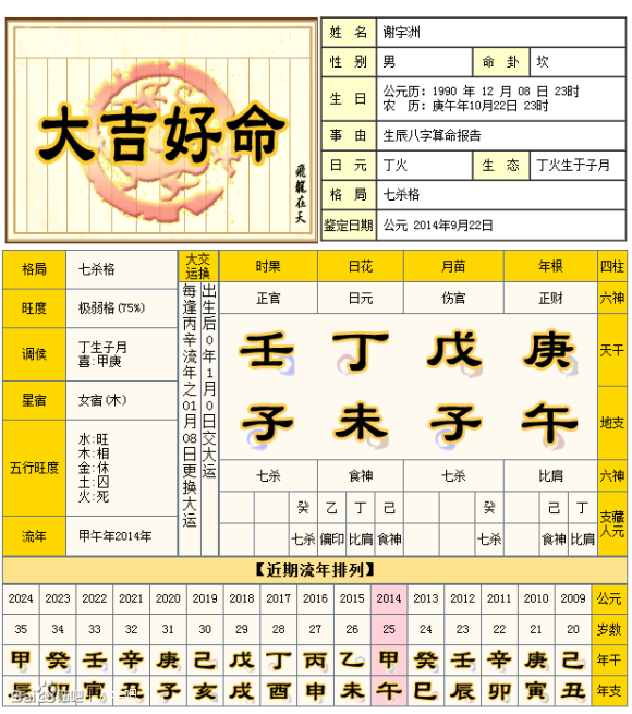 免费批八字(免费批八字流年详批)