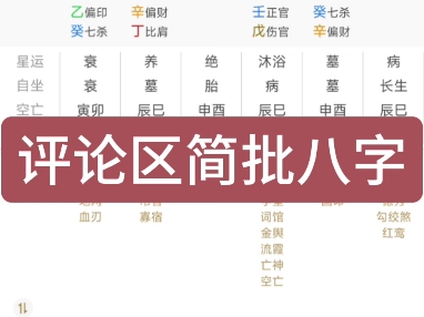 批八字(批八字的十个步骤)