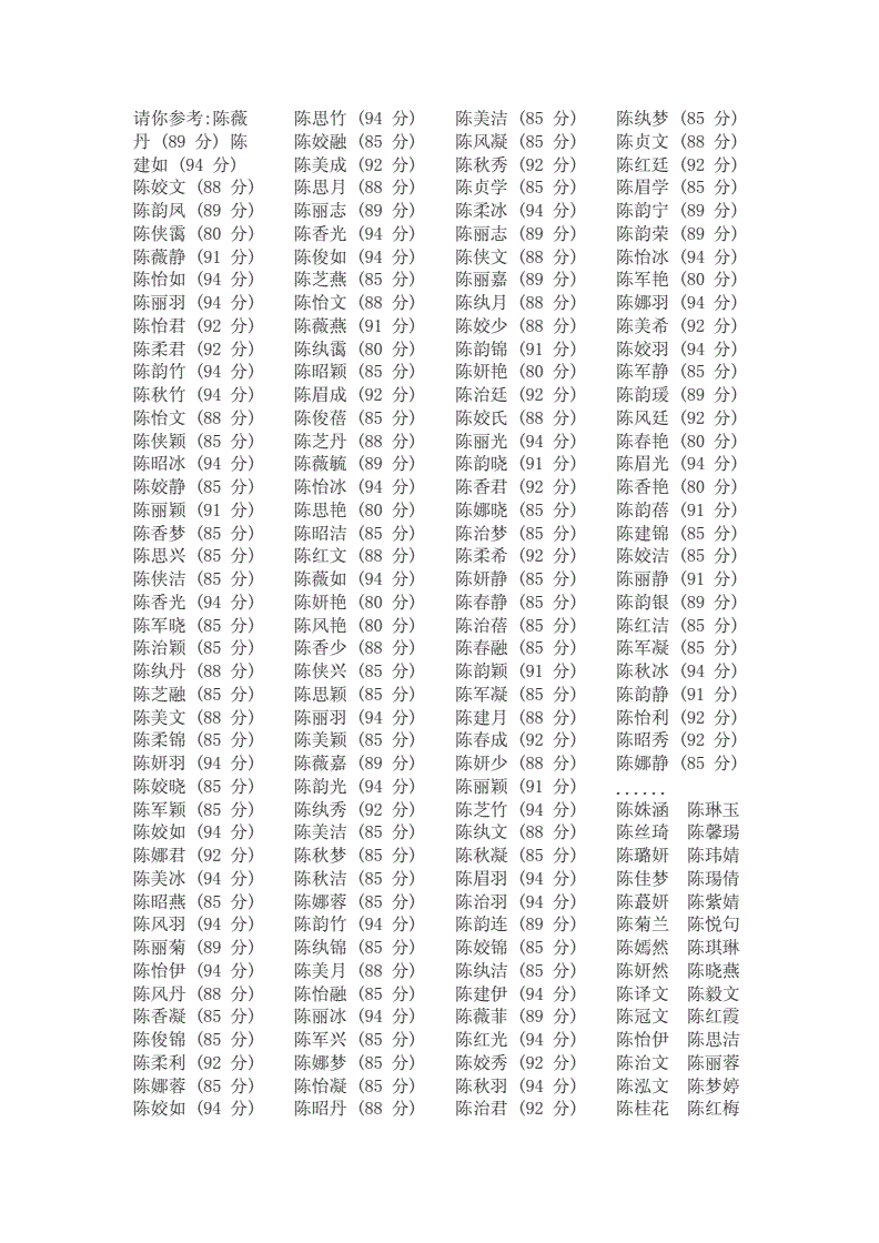 免费起名名字(免费起名网有哪些)